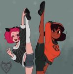  cartoon_network connie_maheswaran humanized smolsuccubus spinel spinel_(steven_universe) steven_universe 