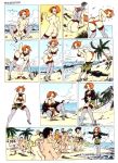 comic dressing japp_de_boer nude_beach random_comic red_hair stockings