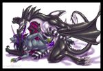 breasts dragon female hetero licking male nude penis pussy scalie sex skyshadow tongue ukimori ultraviolet ultraviolet_(character) wings wyvern