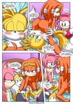 2girls amy_rose anus bbmbbf comic furry group_sex miles_"tails"_prower mobius_unleashed multiple_girls multiple_tails nipples palcomix penis pussy sega sonic_(series) sonic_project_xxx_3 sonic_the_hedgehog_(series) tail testicles text tikal_the_echidna