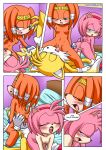 amy_rose anus bbmbbf blush comic group_sex miles_"tails"_prower mobius_unleashed multiple_tails nipples palcomix penis pussy pussylicking sega sex sonic_(series) sonic_project_xxx_3 sonic_the_hedgehog_(series) tail text tikal_the_echidna vaginal