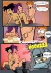 amy_wong bender_bending_rodriguez comic downtime_(comic) futurama mr._elo philip_j._fry turanga_leela