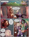 blood_elf comic futa orc shia_(artist) tauren world_of_warcraft