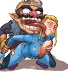 1boy 1girl arm_grab breast_grab breasts cum cum_in_pussy cum_inside female girl grabbing licking made_in_wario male/female metroid nintendo rape restrained saliva samus_aran super_mario_bros. super_smash_bros. torn_clothes wario warioware wink zero_suit