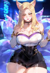 1girl ahri ai_generated fox_girl k/da_ahri