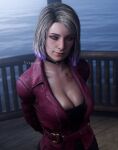 1girl 3d big_breasts cleavage female_focus female_only maria_(silent_hill) silent_hill silent_hill_2 silent_hill_2_remake tagme twitter vexonair