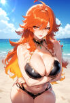 ai_generated beach genshin_impact swimsuit tagme