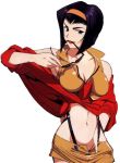 big_breasts breasts cleavage cowboy_bebop faye_valentine hentai lipstick