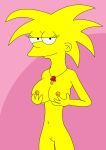  1girl 20th_century_fox breasts color female female_only front_view fuchuker hair maggie_simpson nipples nude solo standing tagme the_simpsons vulva yellow_body yellow_hair yellow_skin 