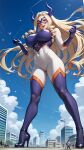 ai_generated city giantess mount_lady my_hero_academia yuu_takeyama