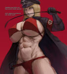 1girl 1girl 1girls abs angry angry_face armband artist_request bikini biyin blonde_hair blue_eyes bondage breasts female_only hat instagram latex light military nazi red_background solo_female spain spanish spanish_text streamer swastika text twitch twitch.tv twitter uniform youtube youtube_hispanic youtuber youtuber_girl