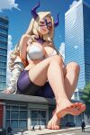 ai_generated city giantess mount_lady my_hero_academia yuu_takeyama