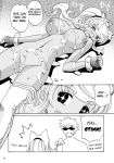 after_sex animal_ears breasts comic cum doujinshi female hetero liru male male/female messy monochrome ookamimimi oshii_oniku_(doujin) renkin_san-kyuu_magical_pokaan takaoka_motofumi