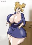 big_ass big_breasts blonde_hair boruto:_naruto_next_generations dibuctor temari voluptuous