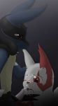 koba lucario male nintendo pokemon zangoose