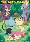  bbmbbf comic cover_page glameow meowth nintendo palcomix pokemon pokepornlive purrloin shinx skitty the_cat&#039;s_meowth 