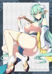  1_girl 1girl big_breasts breasts fate/grand_order fate_(series) female fingernails high_resolution kiyohime_(fate) light-skinned_female long_fingernails looking_at_viewer nude toenails zeroshiki_kouichi 清姫（ｆａｔｅ） 