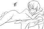 flat_chested fujioka_haruhi haruhi_fujioka lying monochrome nude ouran_high_school_host_club small_breasts stardragon77 tagme zet13