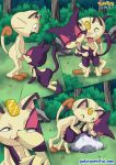  bbmbbf comic meowth nintendo palcomix pokemon pokepornlive purrloin the_cat&#039;s_meowth 