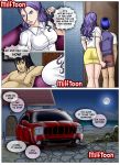 beach beach_adventure_(milftoon) bikini car comic huan_(milftoon) huge_breasts incest kyle_(milftoon) lucy_(milftoon) milf milftoon mom mother_and_son son y3df