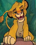  anal blush cowgirl_position disney erection furry itomic penis pumbaa simba the_lion_king uncensored yaoi 