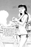 anal big_breasts big_penis bondage comic dark-skinned_female english exhibitionism femdom futanari glasses haniwari kiai_neko manga monochrome school_uniform sex_toy swimsuit tankoubon tanlines translated urination vaginal yuri