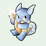  blue_eyes blush cum doneru hyper male nintendo organism penis pokemon pokã©mon reptile scalie shy solo turtle video_games wartortle 