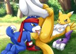 renamon from digimon by bbmbbf