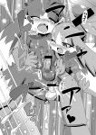 anal bed black_and_white blush butt cat comic cum feline gay king_of_sorrow klonoa klonoa_(series) male monochrome penis shaolin_bones tear