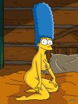 marge simpson from the simpsons by wvs