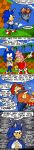  amy_rose ass bottomless butt comic furry hedgehog mobius robotnik sally_acorn sega sonic_the_hedgehog 