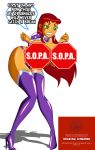 starfire from teen titans by grimphantom