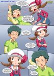 1girl comic lyra_(pokemon) palcomix pokemon pokepornlive wet_dreams_2.5_(comic)