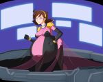  brown_hair closed_eyes g_gundam gundam hyper_pregnancy plugsuit pregnant pregnant_belly pregnant_female rain_mikamura saburox 