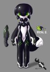 ambiguous_gender android canine cute extvia fox male solo vi