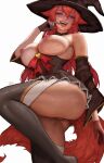  1girl big_breasts blimaxxx bubble_butt cleavage horny indie_virtual_youtuber inviting_to_sex looking_at_viewer naked_female nude nude nude_female pose purple_eyes ravyn ravynvt red_hair shaved_pussy standing stockings teasing thick_thighs virtual_youtuber vtuber 