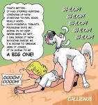  alice_mitchell beastiality dennis_the_menace doggy_position great_original_post orgasm ruff 