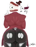 1boy ass bara big_ass bubble_ass bubble_butt caine_(the_amazing_digital_circus) dat_ass dat_butt fat_ass fat_butt freeposers glitch_productions huge_ass large_ass large_butt male male_only muscular muscular_male netflix round_ass round_butt showing_ass solo teeth the_amazing_digital_circus thick_ass thick_butt yaoi youtube