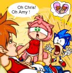  amy_rose bottomless breasts chris_thorndyke cowgirl_position cum cum_drip cum_inside erect_nipples erection hairless_pussy internal_cumshot nipples panties panties_aside penis pussy small_breasts sonic sonic_team sonic_the_hedgehog sonic_x spread_legs text upskirt vaginal 