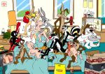  anal biohazard_(artist) bugs_bunny daffy_duck elmer_fudd featured_image foghorn_leghorn lola_bunny looney_tunes marvin_the_martian orgy pepe_le_pew porky_pig space_jam tasmanian_devil taz the_barnyard_dawg toon wile_e._coyote yaoi yosemite_sam 