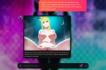 1girl 1girl ai ai_art ai_generated bathroom big_breasts blonde_hair blue_eyes blush breasts chat_log completely_nude conversation dialogue english_text hair_bun hair_ornament hair_stick long_hair looking_at_viewer nancy_lee ninja_slayer nipples nude pussy screenshot shower_head shower_place showering single_hair_bun spread_legs uncensored wet