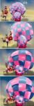  ass_kiss butt_inflation catgirl comic crying_with_eyes_open heffalumps_and_woozles hyper_ass living_butt_plug plump speech_bubble stuck_in_body winnie_the_pooh winnie_the_pooh_(franchise) 