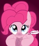 blue_eyes blush equine erection fellatio female friendship_is_magic heart hooves looking_at_viewer my_little_pony oral penis pinkie_pie_(mlp) pov sex syoee_b