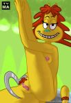 anal clitoris dr._hutchison furry nude pubic_hair pussy red_hair redhead rocko's_modern_life solo spread_legs tail tvma tvma_(artist)