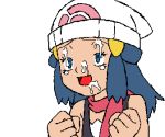 animated bloggerman cum cum_drip cum_in_mouth cum_inside dawn facial gif internal_cumshot pokemon