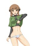 blush gardenia midriff natane panties pokemon short_hair