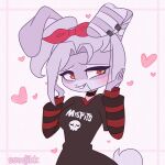 1girl bunny female furry gif ssnejikk