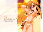  1girl beach bikini female gun hentai long_hair non-nude solo sunglasses weapon 
