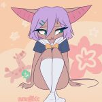 1girl female furry gif ssnejikk