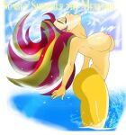 1girl 1girl 1girl bare_breasts big_breasts breasts edited edited_image equestria_girls female_focus female_only friendship_is_magic hasbro mermaid mermaid_girl mermaid_transformation my_little_pony ocean solo_female sun sunset_shimmer swagalicious-tony topless topless_female transformation water yellow_body yellow_skin